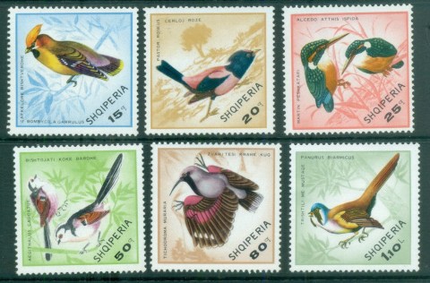 Albania-1968-Birds-MLH