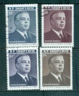 Albania-1968-Enver-Hoxha-CTO-lot69656