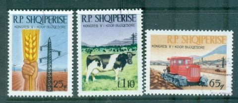 Albania-1968-Farm-Cooperative-Congress-CTO-lot69630