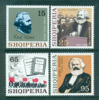 Albania-1968-Karl-Marx-MUH-lot69639