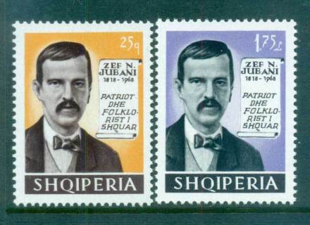 Albania-1968-Zef-N-Jubani-MUH-lot69633