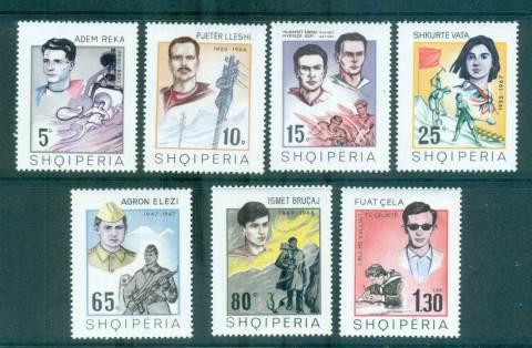 Albania-1969-Heroes-Heroines-MUH-lot69663