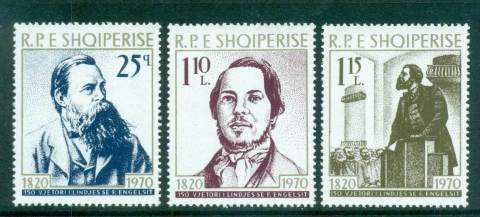 Albania-1970-Friedrich-Engels-MUH-lot69717