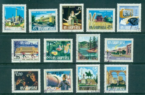 Albania-1973-74-Industries-CTO-lot69789