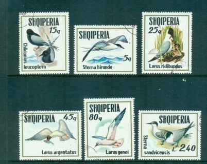 Albania-1973-Sea-Birds-CTO-lot69782