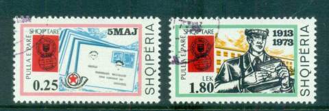 Albania-1973-Stamp-Anniv