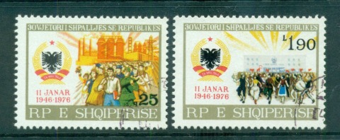 Albania-1976-Peoples-Republic-Anniv