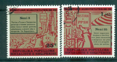 Albania-1977-New-Constitution-CTO-lot69840