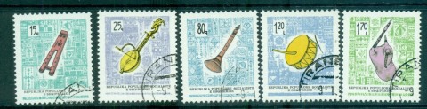 Albania-1978-Folk-Musical-Instruments-CTO-lot69843