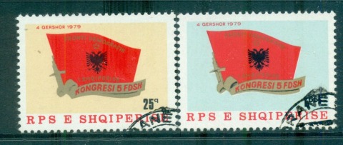 Albania-1979-Albanian-Democratic-Front-Congress-CTO-lot69861