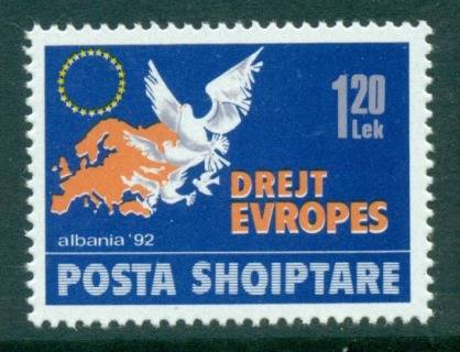 Albania-1992-United-Europe-MUH-lot58459