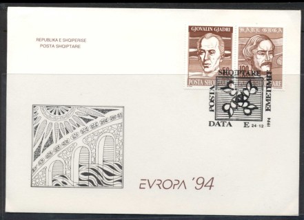 Albania-1994-Europa-Scientific-Discoveries-FDC