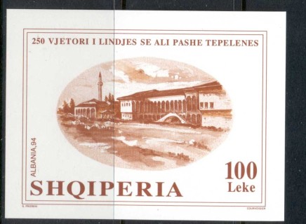 Albania-1995-Ali-Pasa-of-Tepeline-MS-MUH