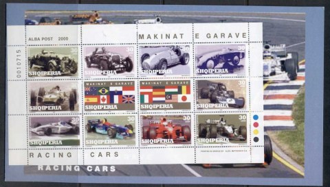 Albania-2000-Grand-Prix-Racing-booklet-MUH