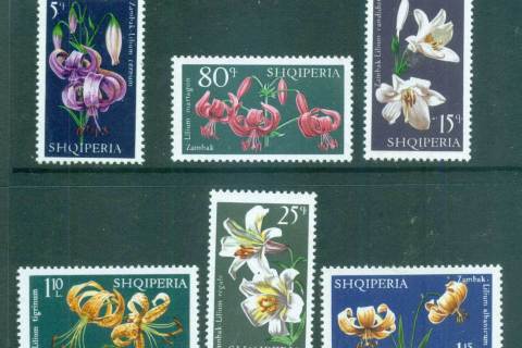 Albania-1970-Flowers