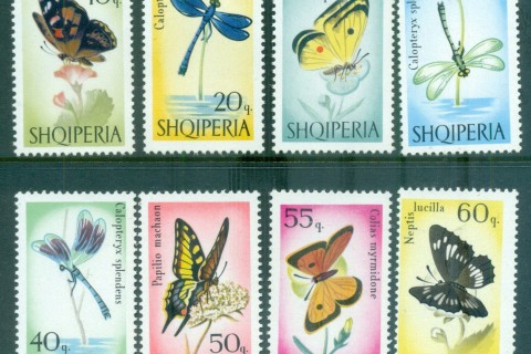 Albania-1966-Butterflies