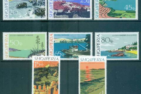 Albania-1967-Views-MUH-lot69600