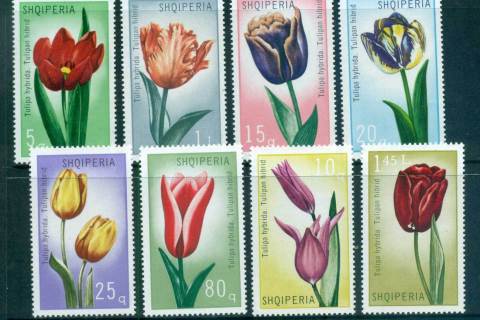 Albania-1971-Flowers