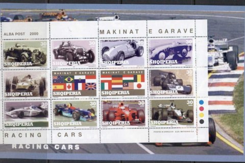 Albania-2000-Grand-Prix-Racing-booklet-MUH