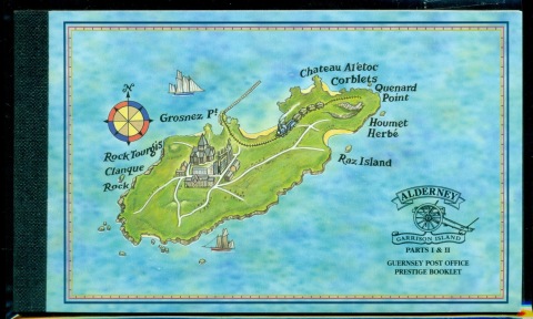 Alderney-1997-Garrison-Island-Pt-III-booklet-MUH