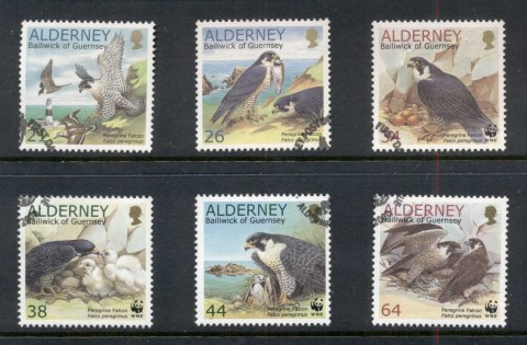 Alderney-2000-WWF-Peregrine-Falcon-FU