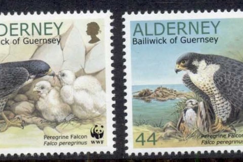Alderney-2000 WWF Peregrine Falcon