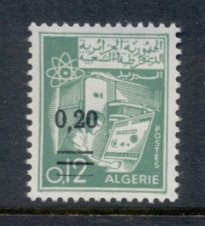 Algeria 1969 20c on 12c Surch