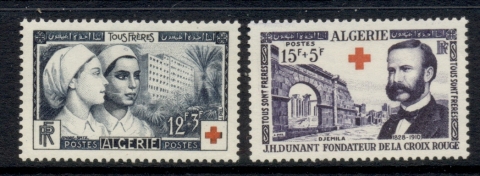 Algeria 1954 Red Cross