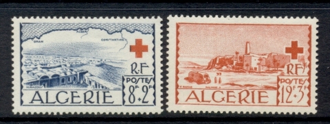 Algeria 1952 Red Cross
