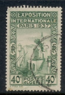 Algeria 1937 Paris International Expo 40c