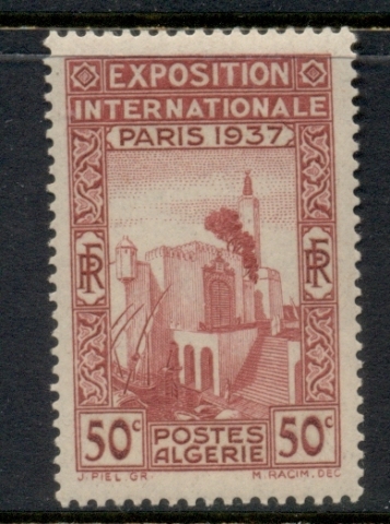 Algeria 1937 Paris International Expo 50c