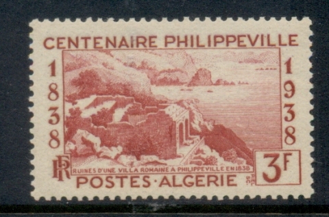 Algeria 1938 Centenary of Philippeville 3f