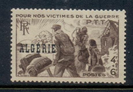 Algeria 1945 Welfare, War Widows of the PTT