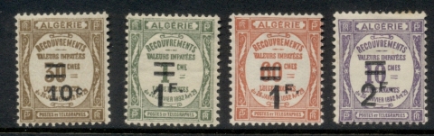 Algeria-1927-32 Postage Dues Surch