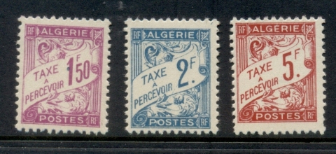Algeria 1944 Postage Dues