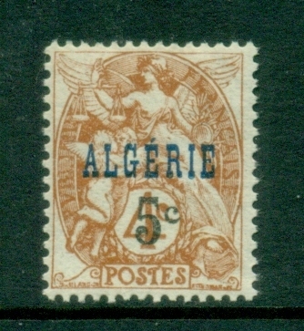 Algeria 1927 Surcharge 5c on 4c
