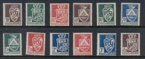 Algeria 1942-45 Town Arms, without engravers name