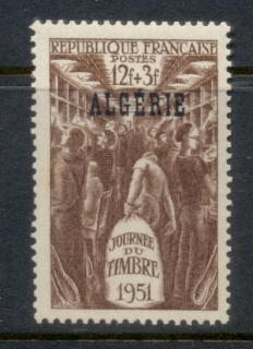 Algeria 1951 Stamp day