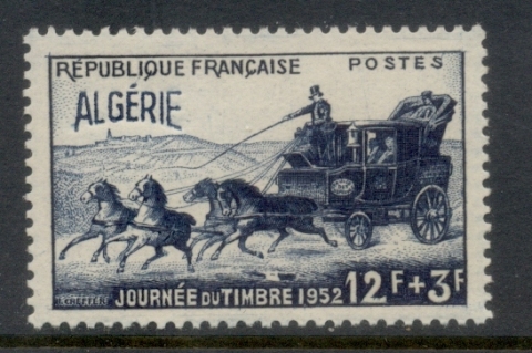 Algeria 1952 Stamp day