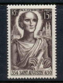 Algeria 1954 Birth of St. Augustin 1600th Anniv.