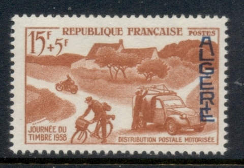 Algeria 1958 Stamp day