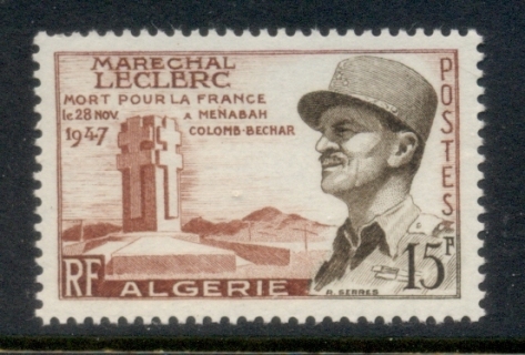 Algeria 1956 Marshal Leclerc