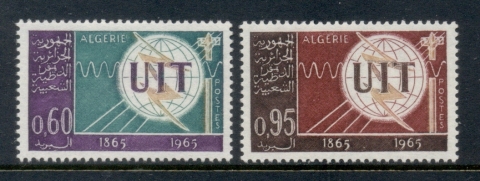 Algeria 1965 ITU Centenary