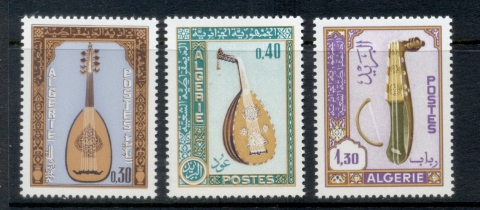 Algeria 1968 Musical Instruments