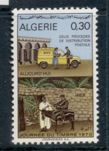 Algeria 1970 Stamp day