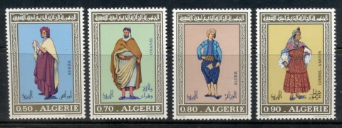 Algeria 1971 Regional Costumes