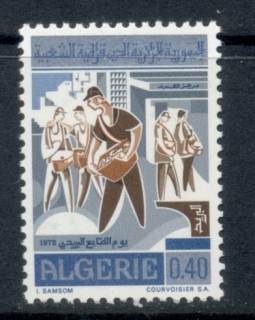 Algeria 1972 Stamp day