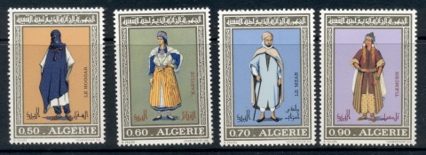 Algeria 1972 Regional Costumes