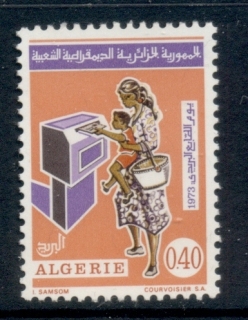 Algeria 1973 Stamp day