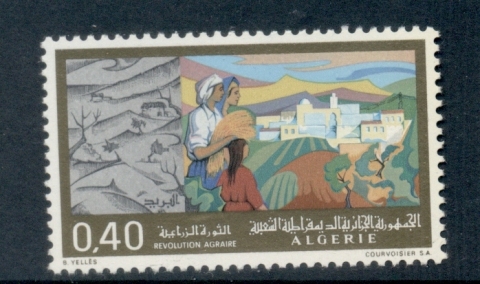 Algeria 1973 Agricultural revolution